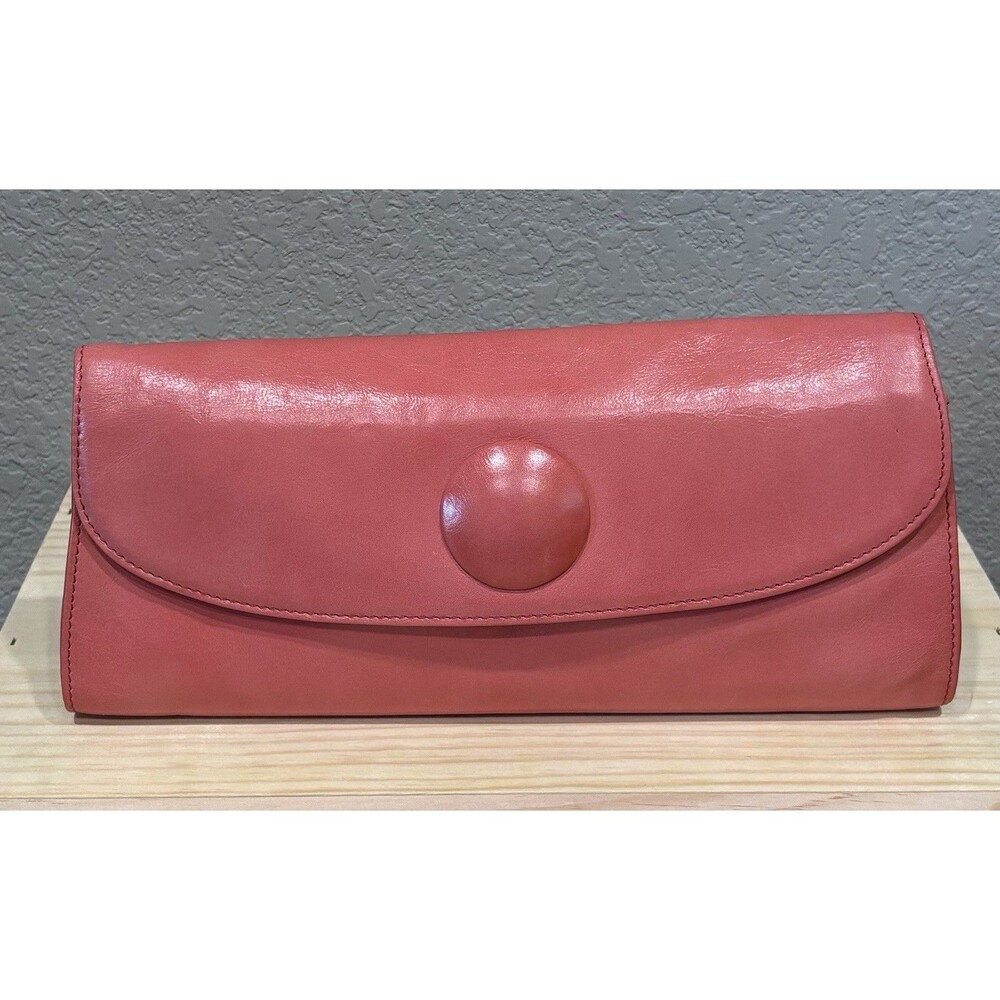 Hobo International Eden Clutch Wallet In Sorbet Pink NEW W / Tags $128